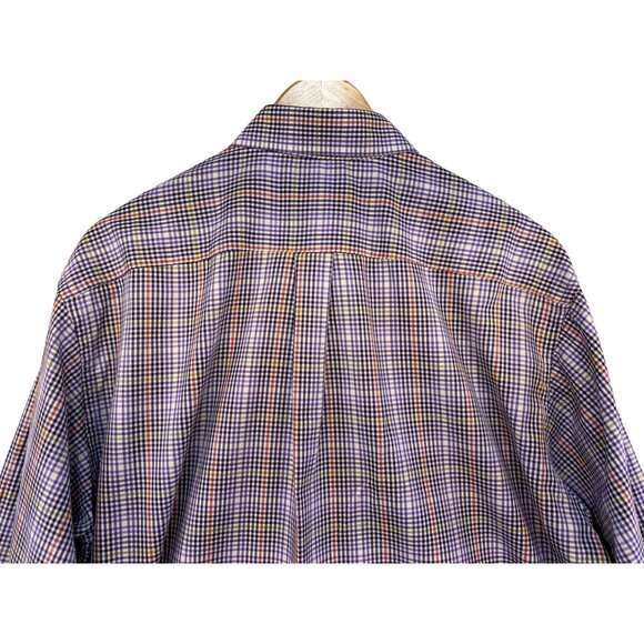 Brooks Brothers Country Club Dress Shirt L/R Long Sleeve Checkered - Picture 9 of 10